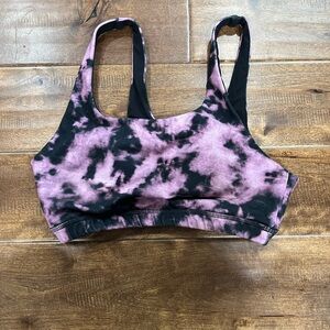 Fleo sports bra tye dye